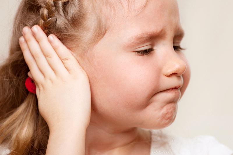swimmers ear girl